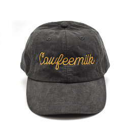 Cawfeemilk Black/Gold Dad Hat