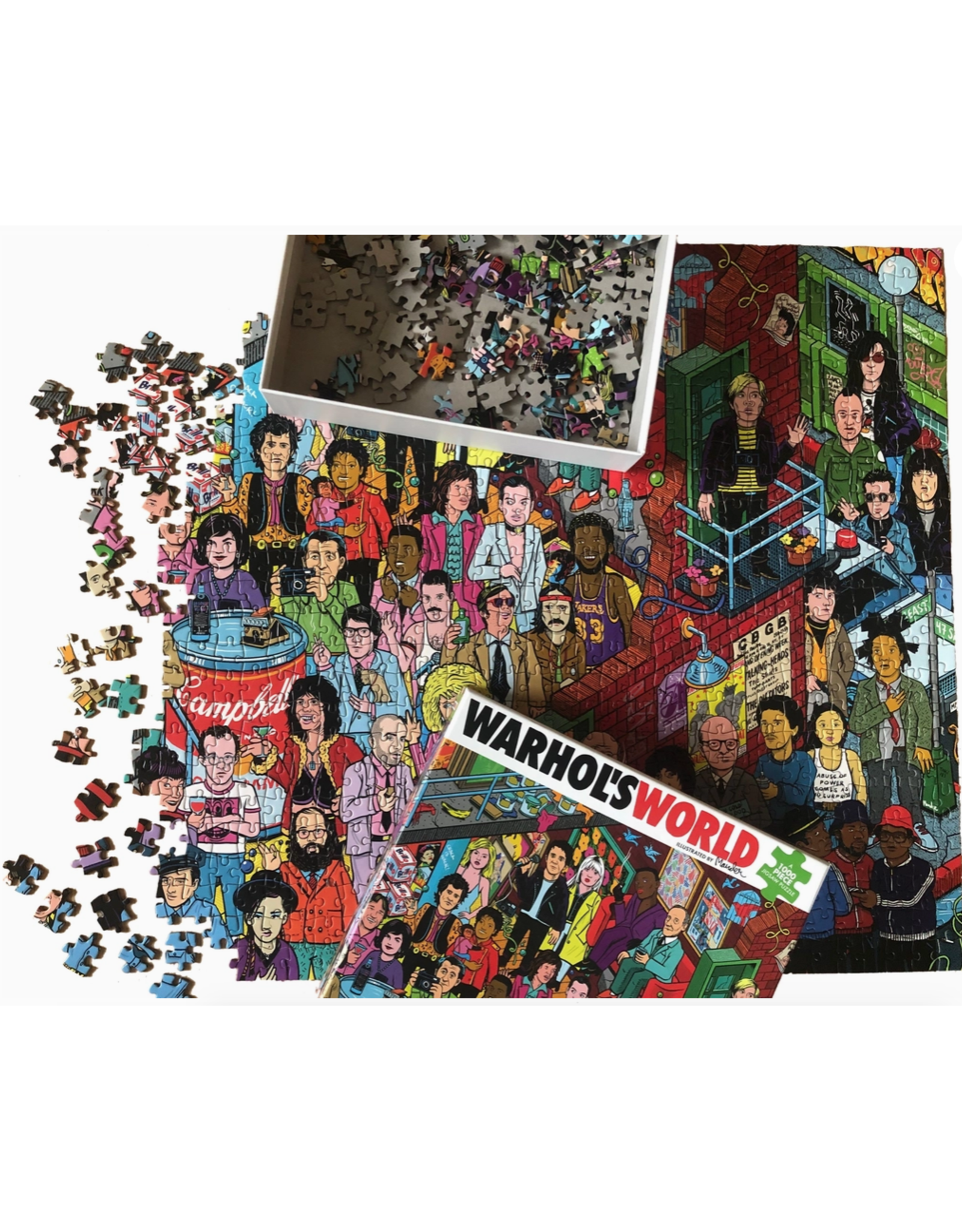 Warhol's World 1000 Piece Puzzle