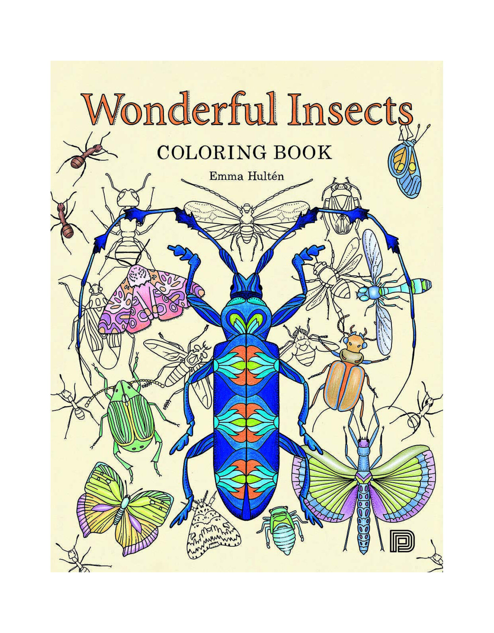Wonderful Insects Coloring Book