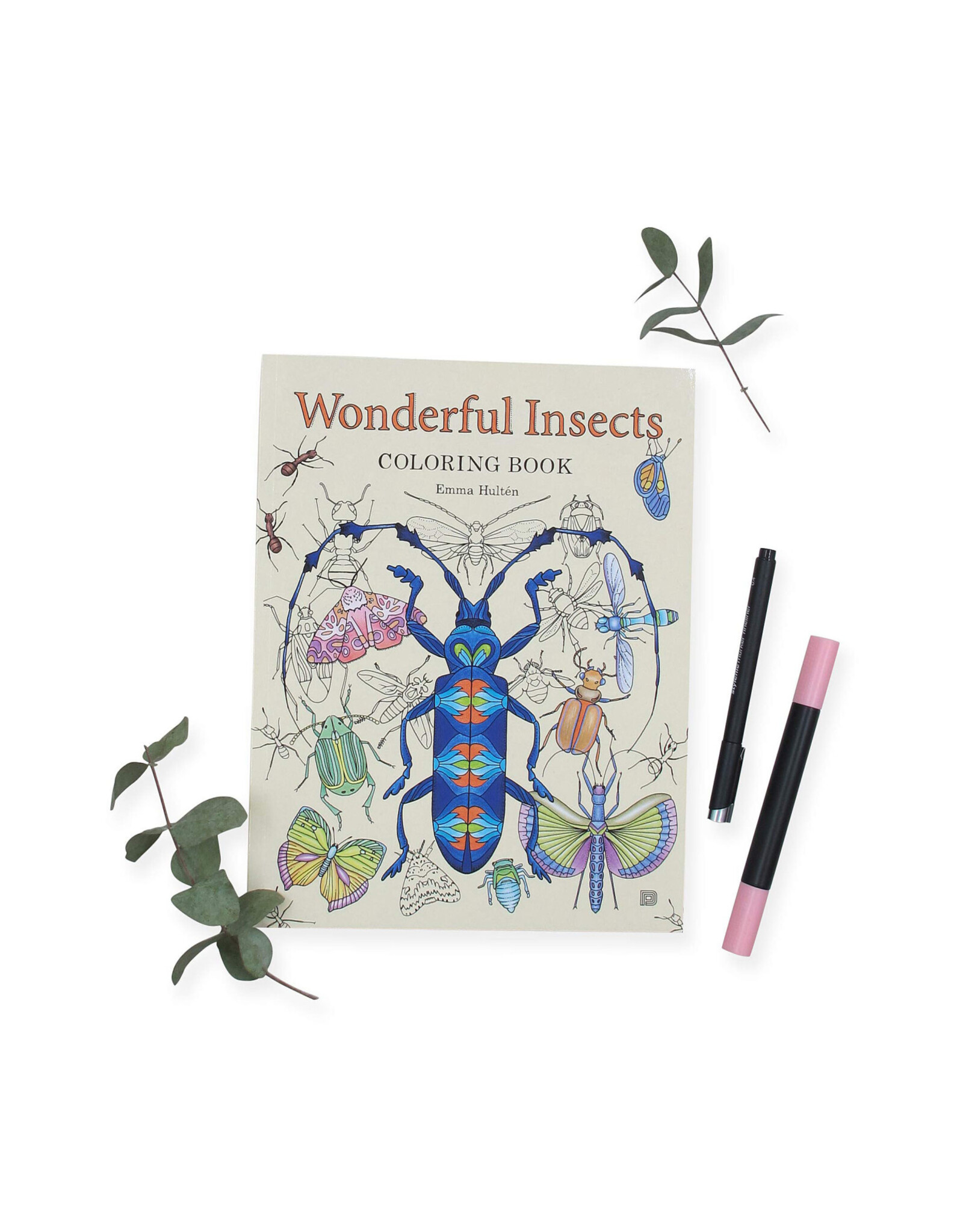 Wonderful Insects Coloring Book