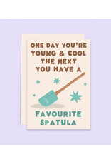 Favorite Spatula Birthday Greeting Card