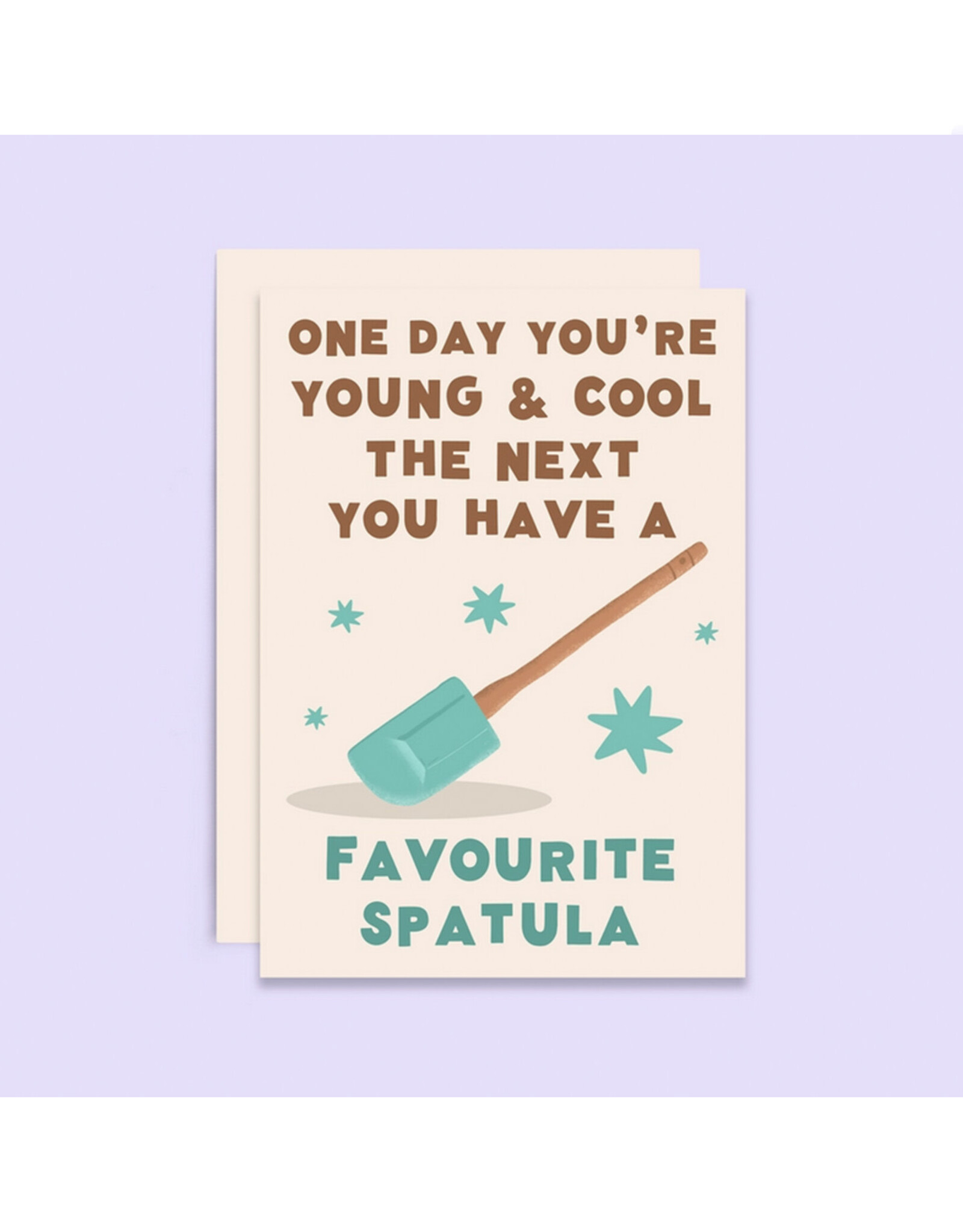 Favorite Spatula Birthday Greeting Card