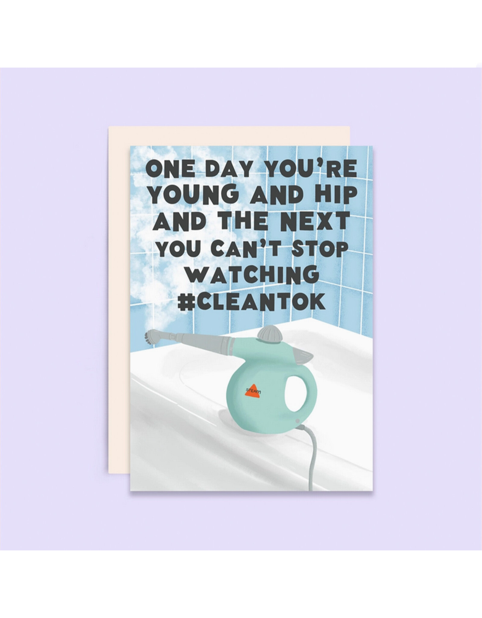 Cleantok Birthday Greeting Card
