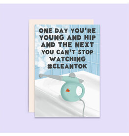 Cleantok Birthday Greeting Card