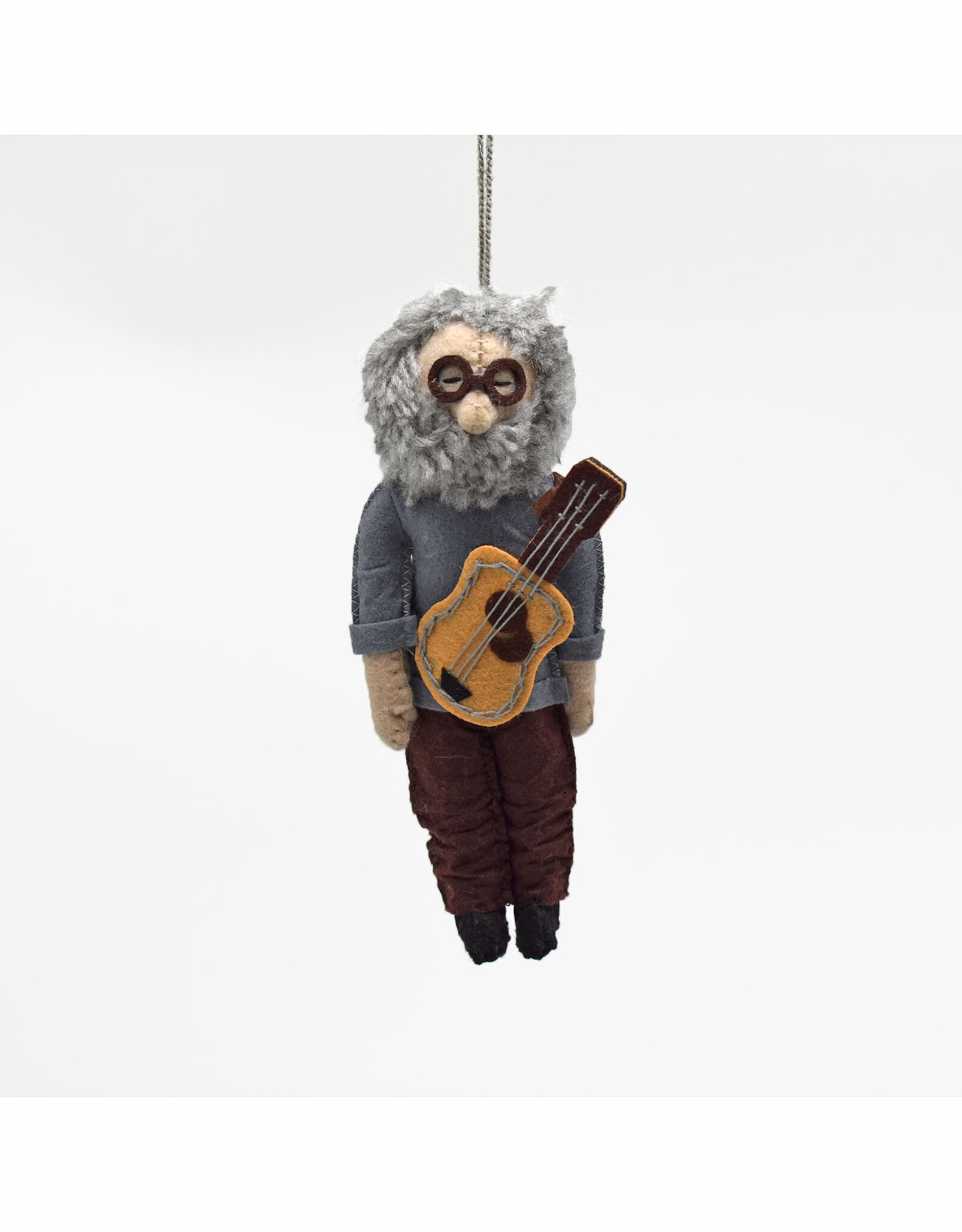 Jerry Garcia Felted Ornament
