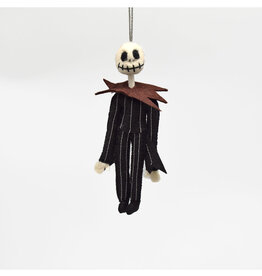 Jack Skellington (Black) Felted Ornament
