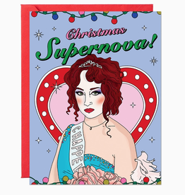 Christmas Supernova Chappell Roan Greeting Card