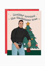 Rockin' Around the Christmas Tree Greeting Card