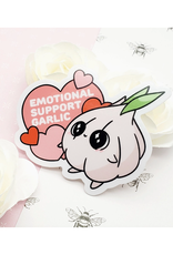 Emotional Support Garlic Sticker