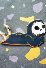 Grim Reaper Booty Enamel Pin