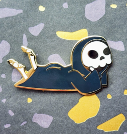 Grim Reaper Booty Enamel Pin
