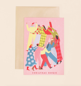 Christmas Boogie Greeting Card