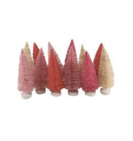 Pink Brush Bottle Tree (Assorted)