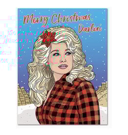 Dolly Merry Christmas Darlin Greeting Card