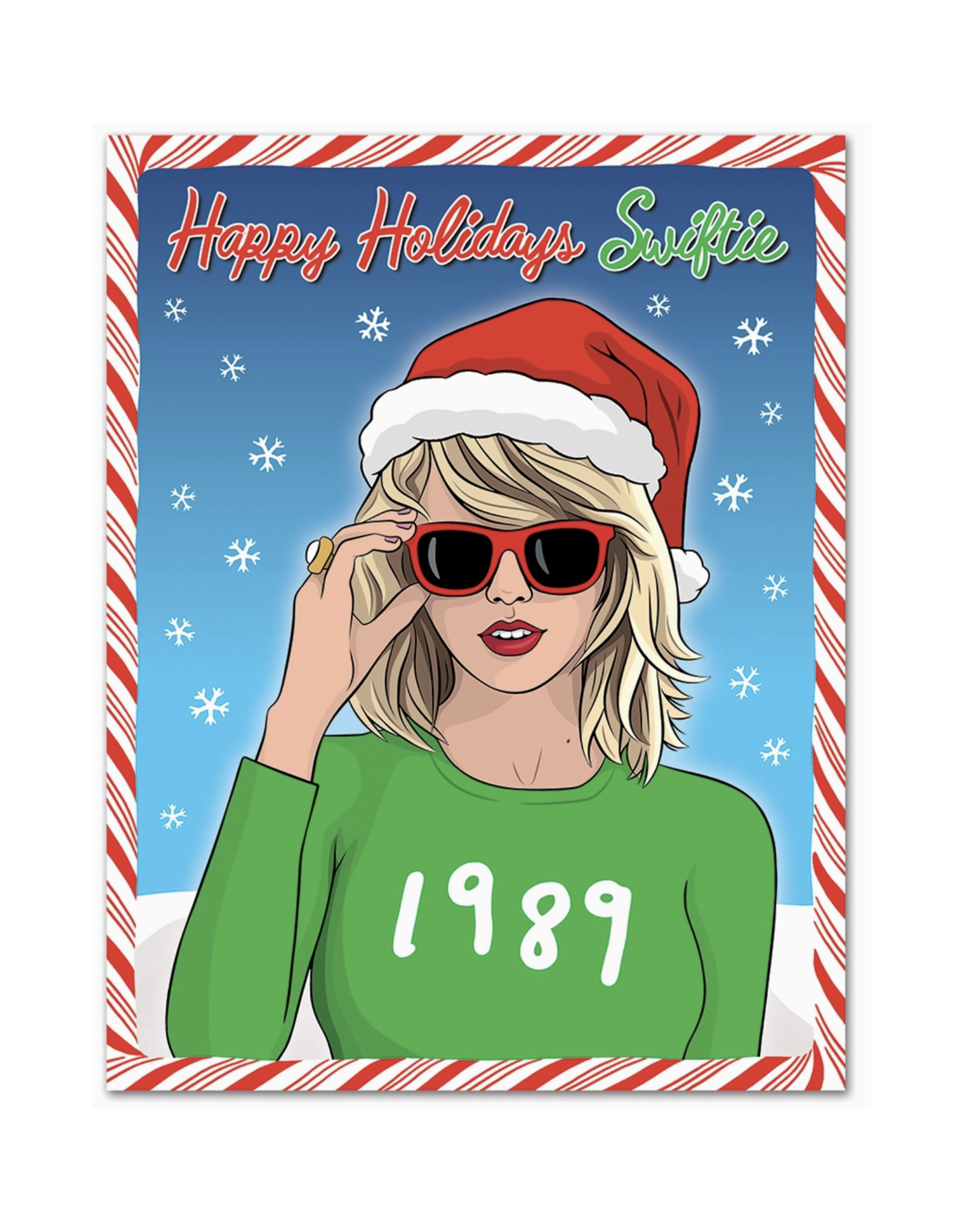 Happy Holidays Swiftie Greeting Card