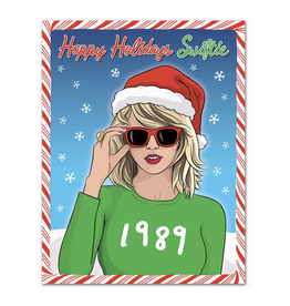 Happy Holidays Swiftie Greeting Card