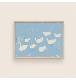 Delicate Swans Print