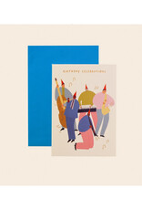 Jazz Celebrations Birthday Greeting Card
