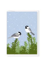 Chickadees Mini Card