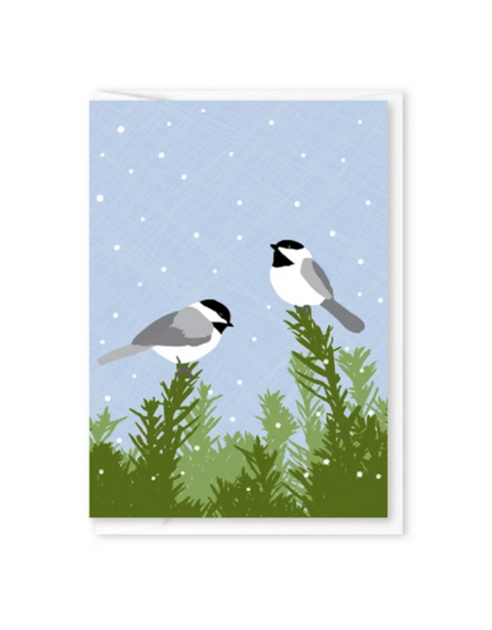 Chickadees Mini Card