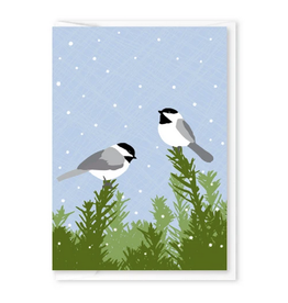Chickadees Mini Card