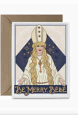 Be Merry Bebe Moira Greeting Card Be Merry Bebe Moira Greeting Card