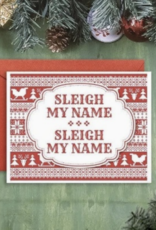 Sleigh My Name Destiny's Child Greeting Card