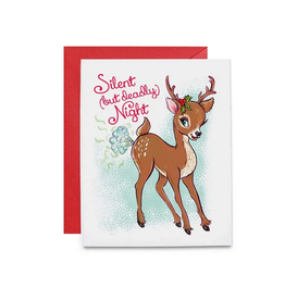 Silent But Deadly Night Greeting Card