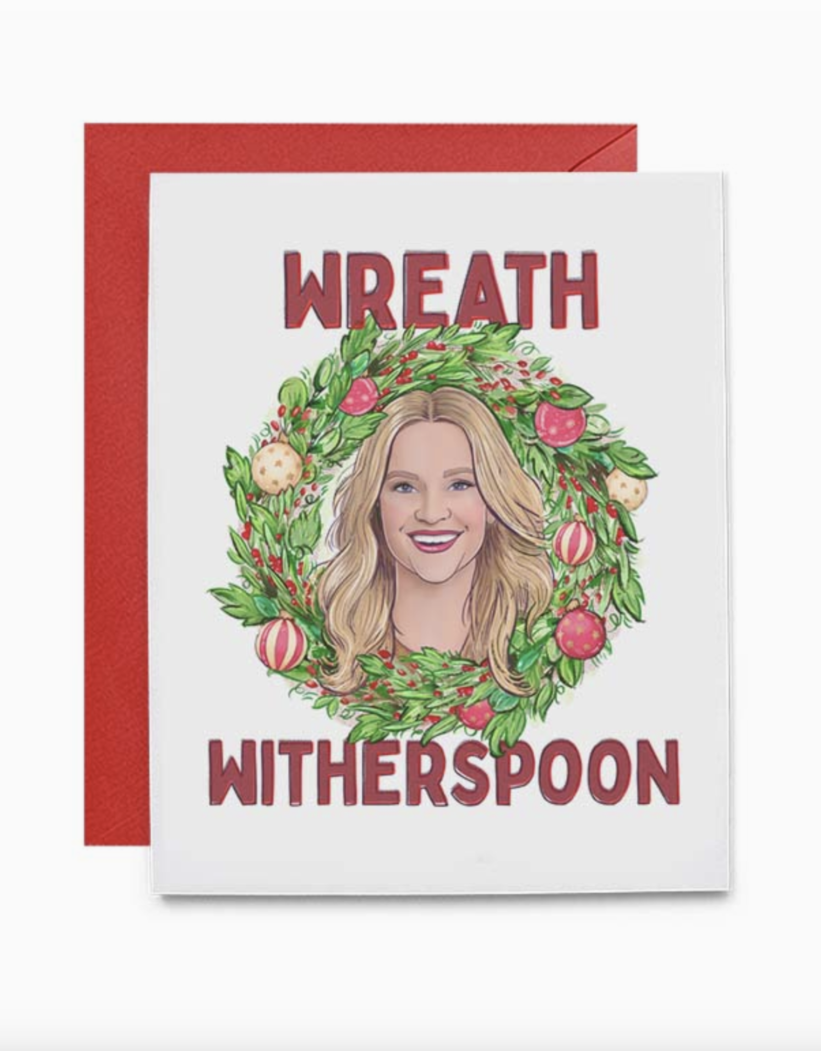 Wreath Witherspoon Greeting Card