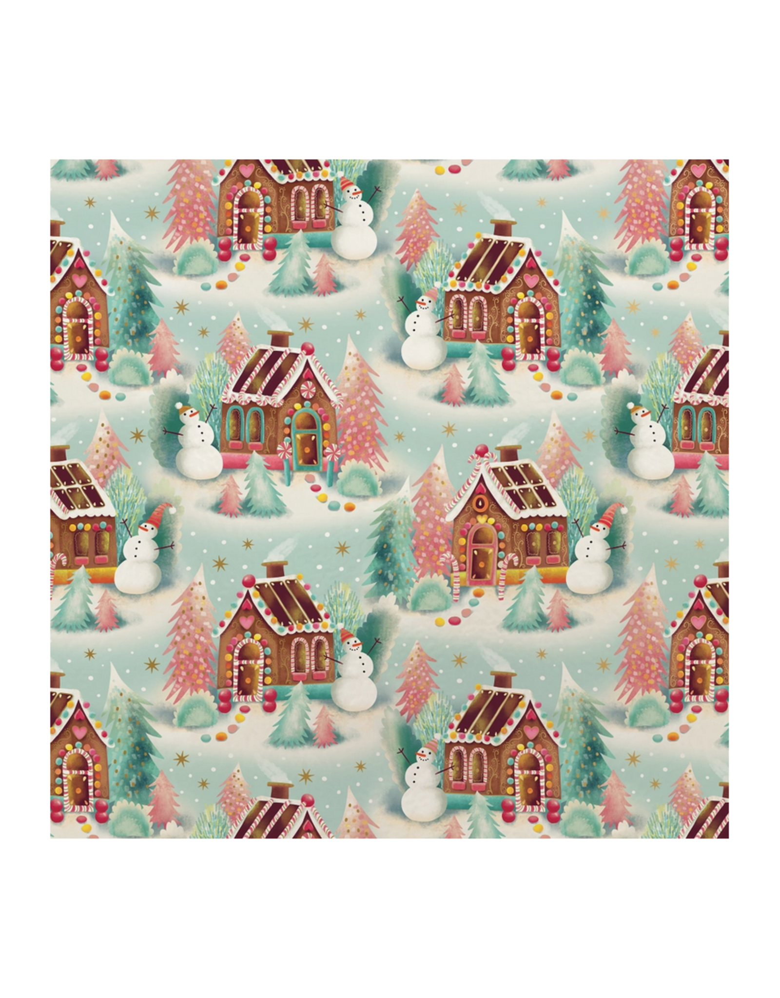 Gingerbread Dreams Wrapping Paper