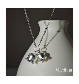 Sterling Silver Lily of the Valley Necklace
