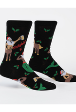 Sleighin' It Men's Crew Socks