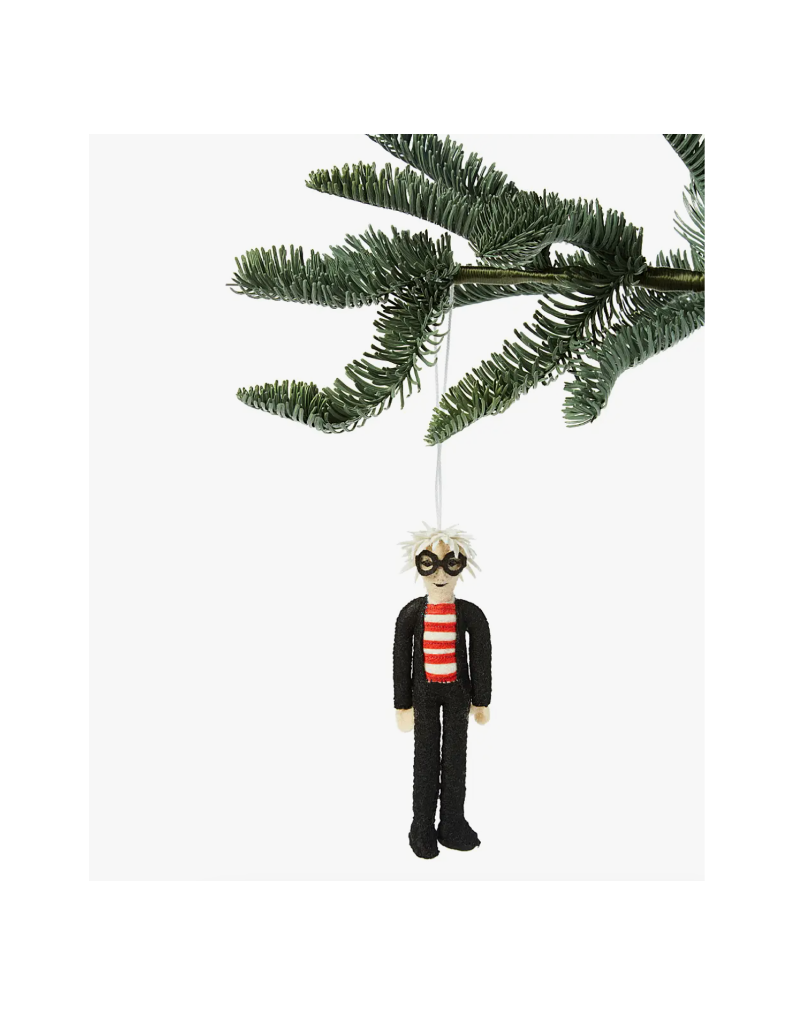 Andy Warhol Felted Ornament