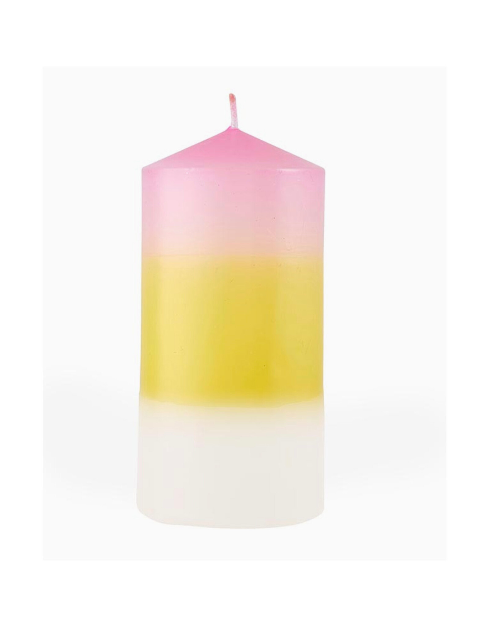 Pillar Candle - Pink, Orange