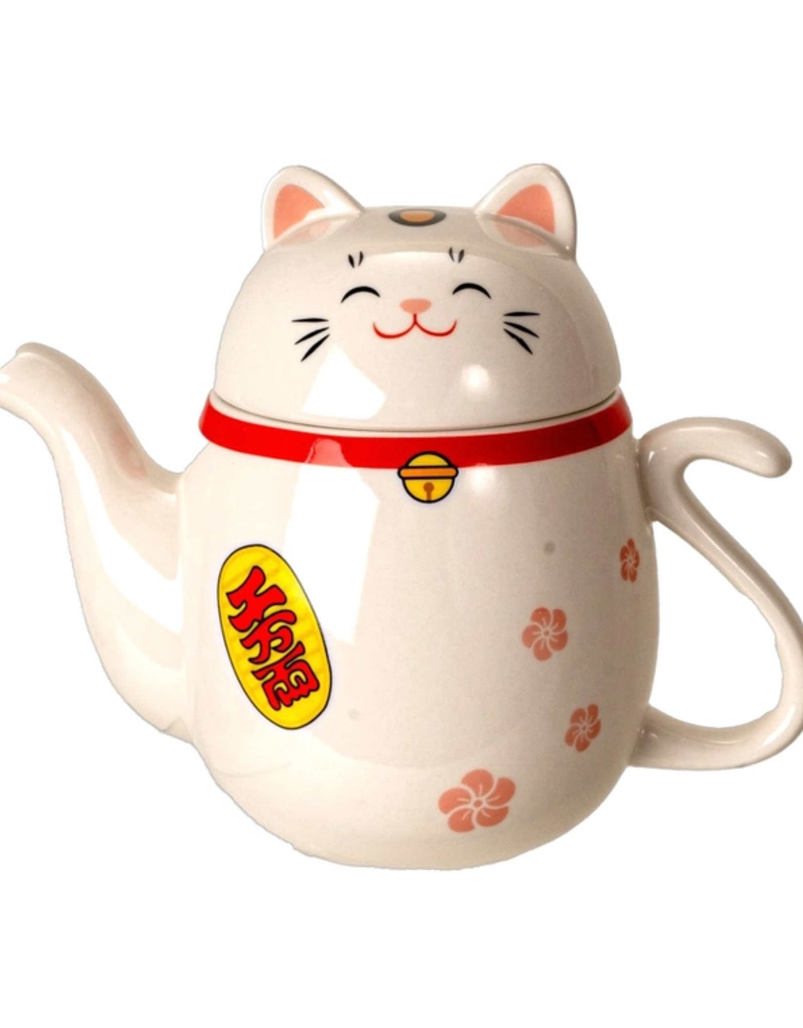 Lucky Cat Tea Pot
