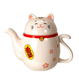 Lucky Cat Tea Pot