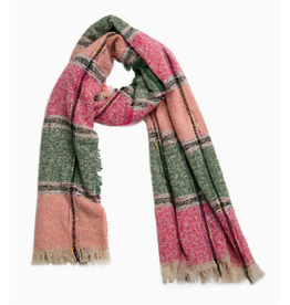 Jill Scarf - Pink & Green *