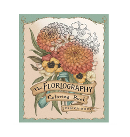 The Floriography Coloring Book