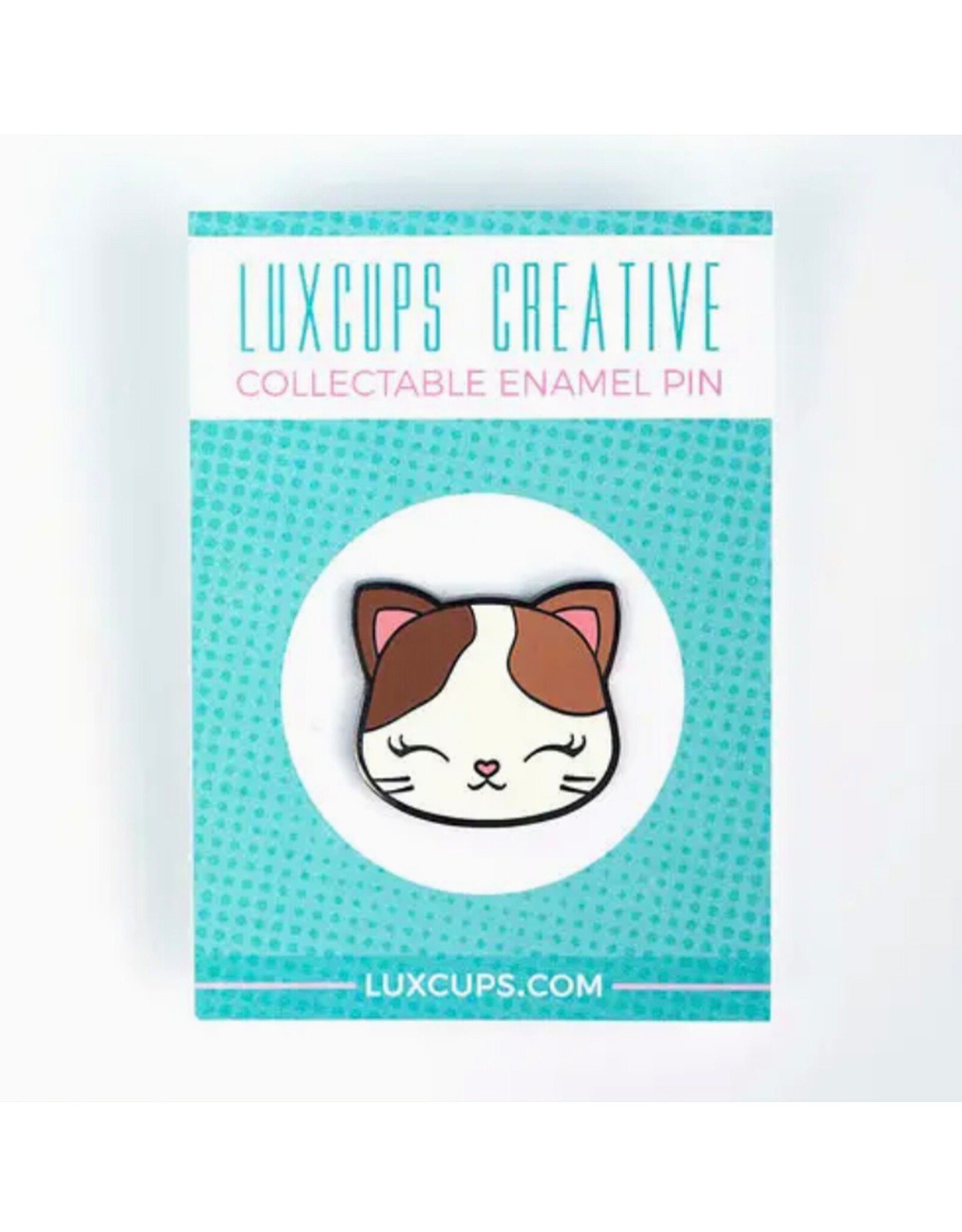 Kitty Face Enamel Pin