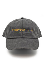 Puh-TUCK-et Black/Gold Embroidered Dad Hat Puh-TUCK-et Black/Gold Embroidered Dad Hat