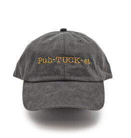 Puh-TUCK-et Black/Gold Embroidered Dad Hat