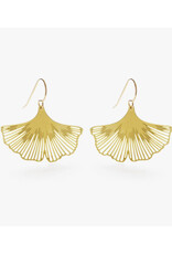 Ginkgo Leaf Earrings
