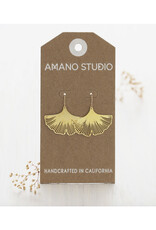 Ginkgo Leaf Earrings