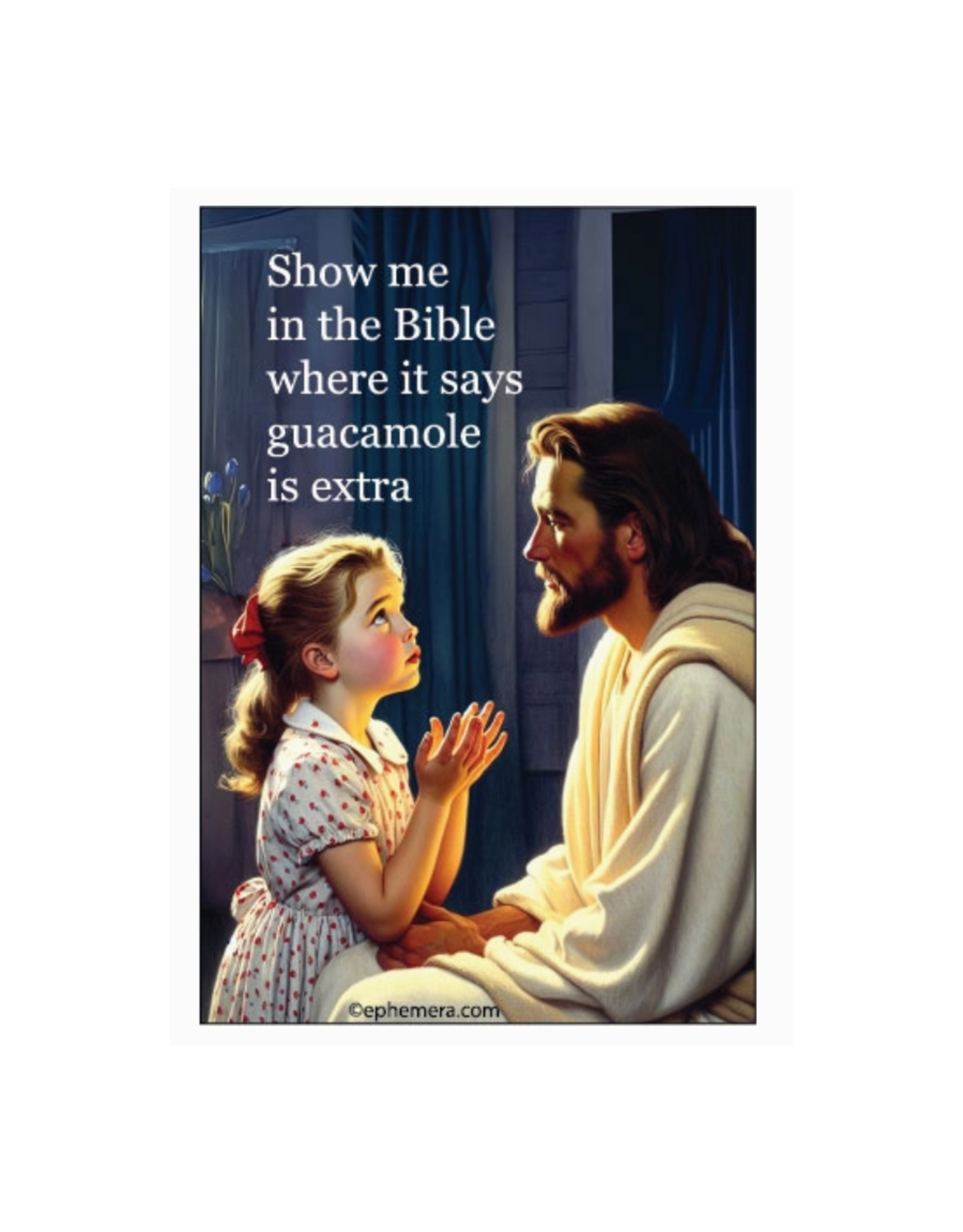 Bible Extra Guacamole Magnet