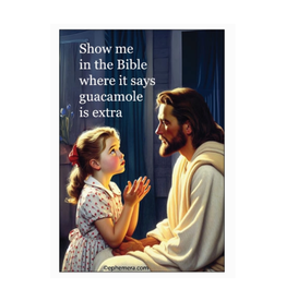 Bible Extra Guacamole Magnet