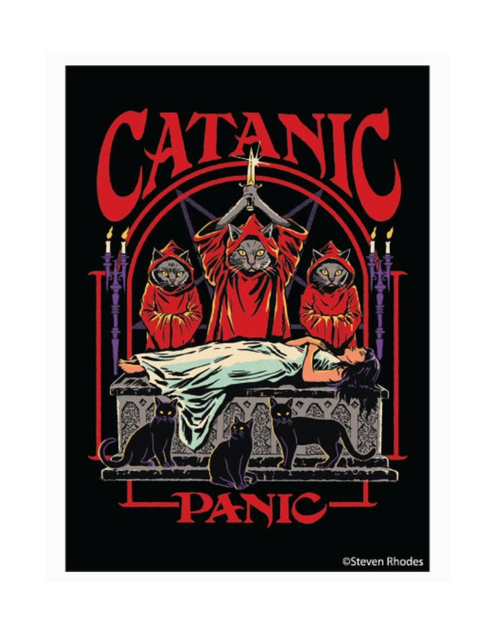 Catanic Panic Magnet