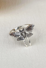Silver Luna Moth Ring Silver Luna Moth Ring