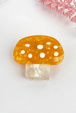 Lil Yellow Mushroom Claw Clip