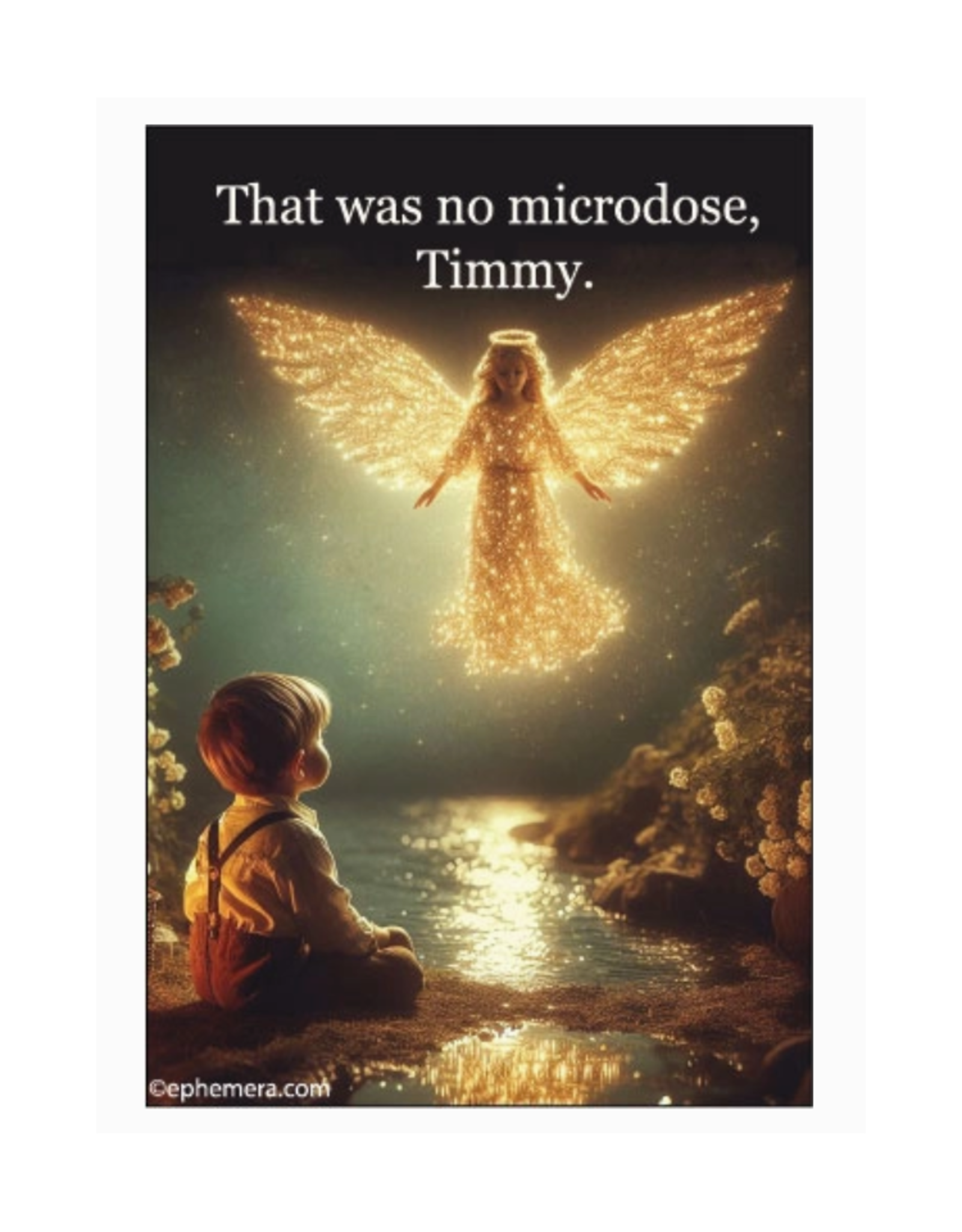 That Was No Microdose Timmy Magnet