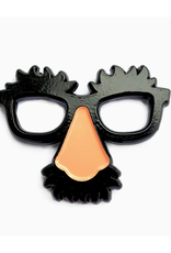Groucho Marx Glasses Enamel Pin